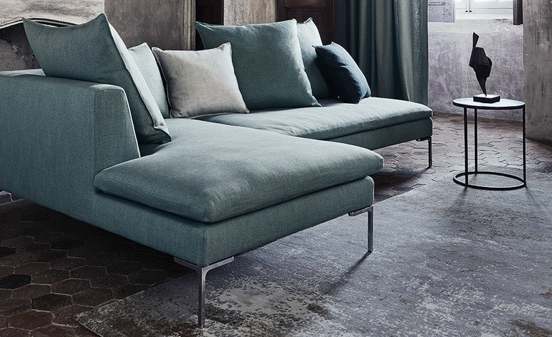 Leoni Feather Grey by Romo