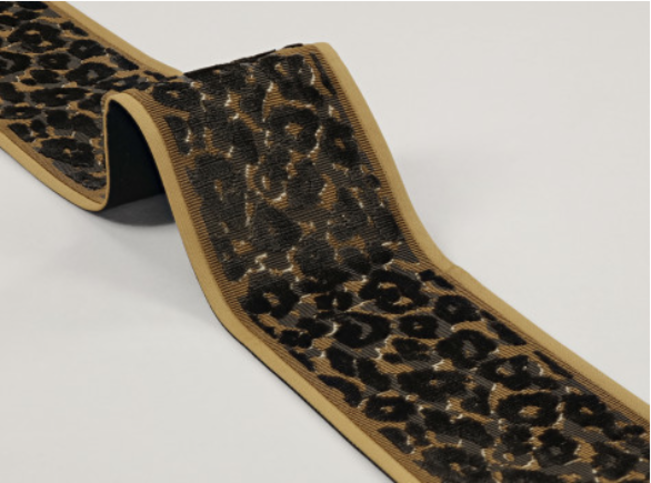 Leopard Velvet Braid Olivette by Temperley London x Romo