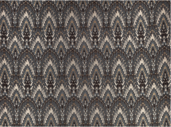 Lolana Midnight Fabric by Temperley London x Romo