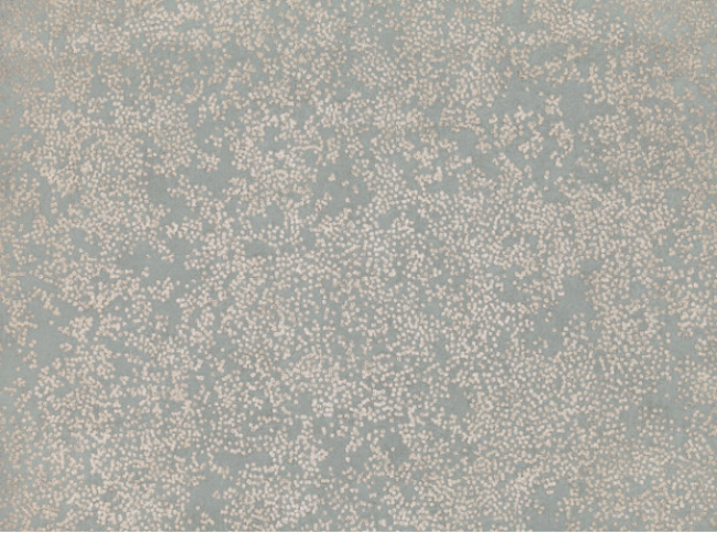 Nyiri Silver Blue Wallcovering by Romo