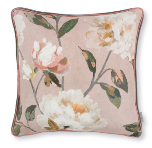 Odelia Blush Cushion by Romo