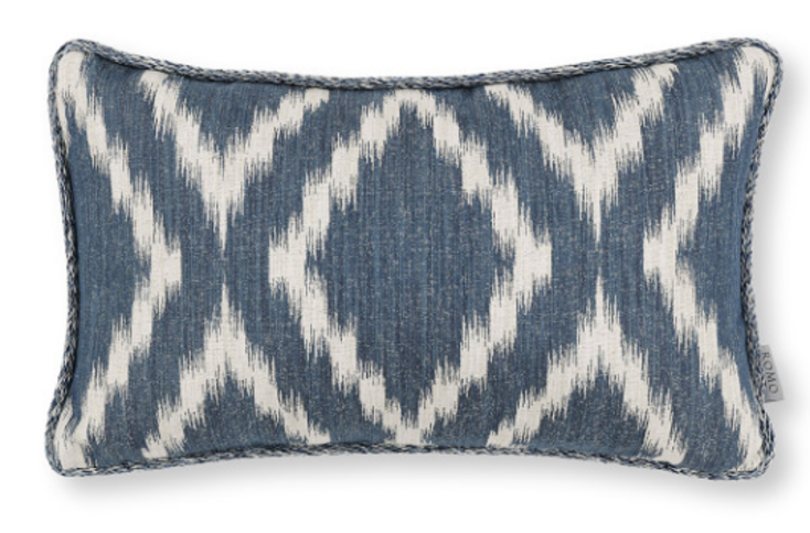 Odie Delft Cushion by Romo