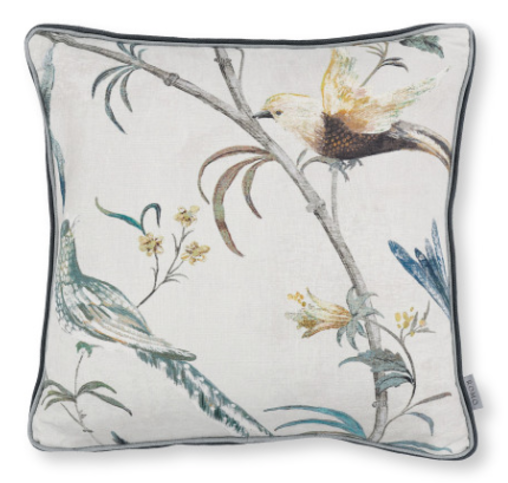 Pluma Gris Cushion by Romo