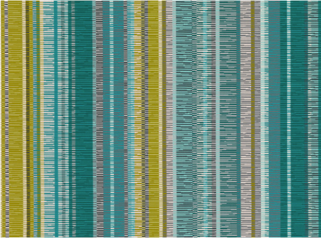 Romo Chirripo Indian Green Fabric