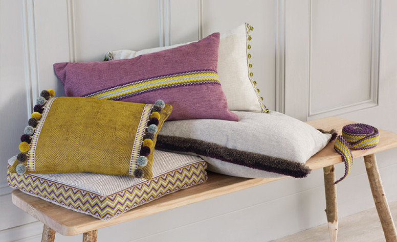 Romo Fara Mulberry Tassle Fringe 