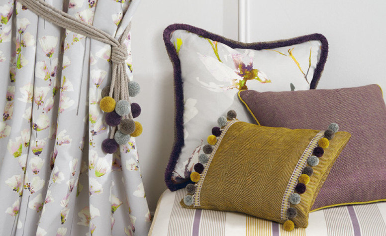 Romo Fara Mulberry Tassle Fringe 