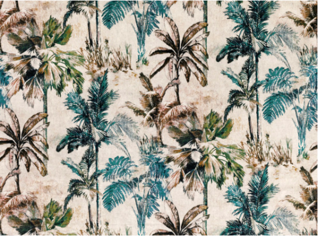 Romo Japura Amazonite Velvet Fabric