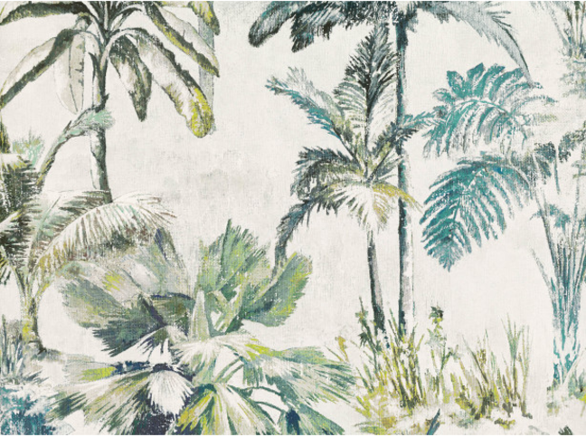 Japura Indian Green Wallcovering by Romo