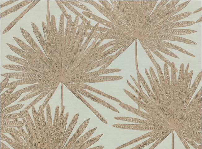 Pacaya Eau de Nil Wallcovering by Romo