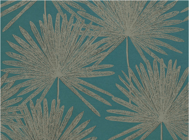 Pacaya Indian Green Wallcovering by Romo