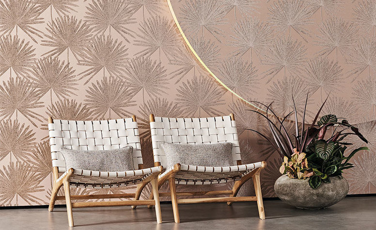 Pacaya Wild Rose Wallcovering by Romo