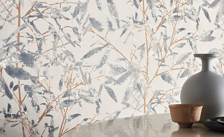Sumba Copper Wallcovering by Romo