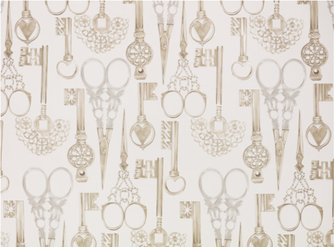 Roxanne Wallcovering Jasmine by Temperley London x Romo