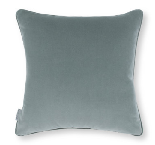 Saphira Embroidery Cushion Eucalyptus by Romo
