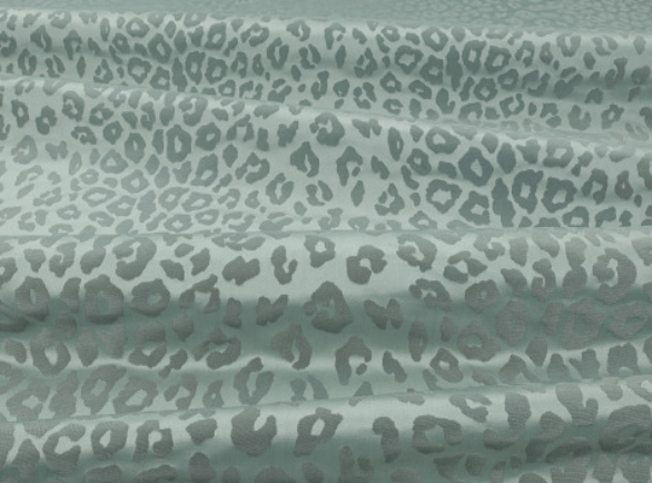 Saskia Blue Haze Fabric by Temperley London x Romo