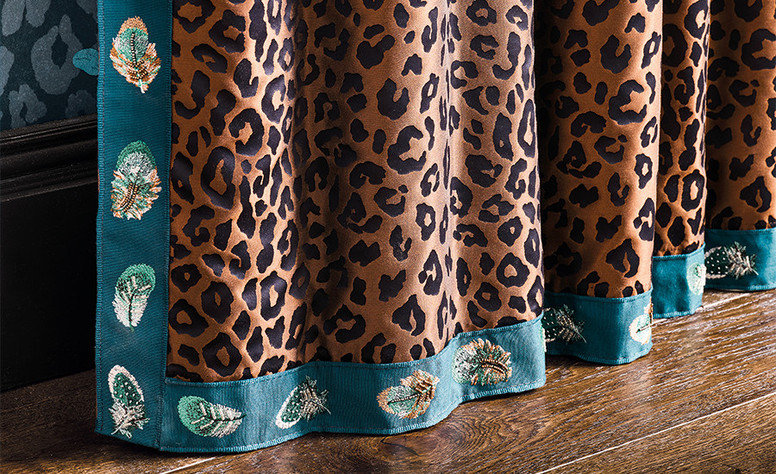 Saskia Copper Fabric by Temperley London x Romo