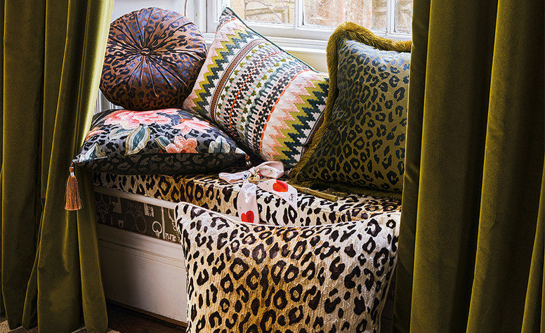 Saskia Pearl Fabric by Temperley London x Romo