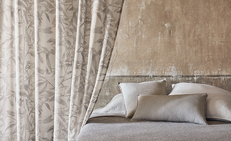 Sumba Sheer Silver by Romo