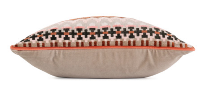 Talulah 60cm x 40cm Cushion Sienna by Temperley London x Romo