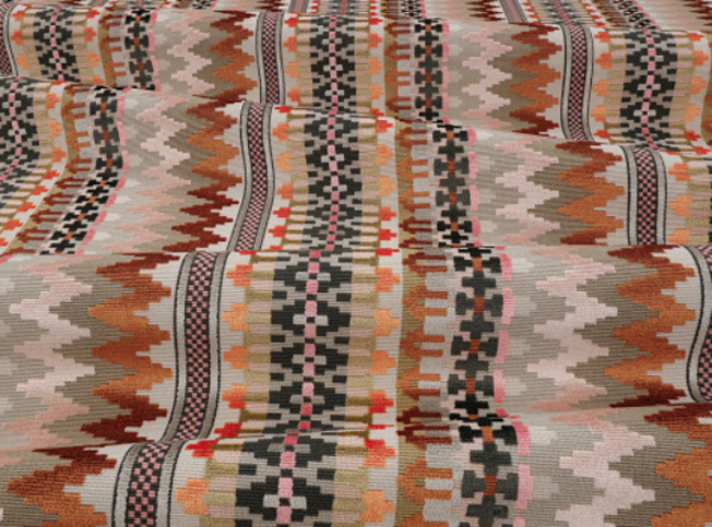 Talulah Sienna Fabric by Temperley London x Romo