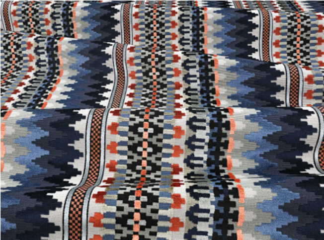 Talulah Twilight Fabric by Temperley London x Romo