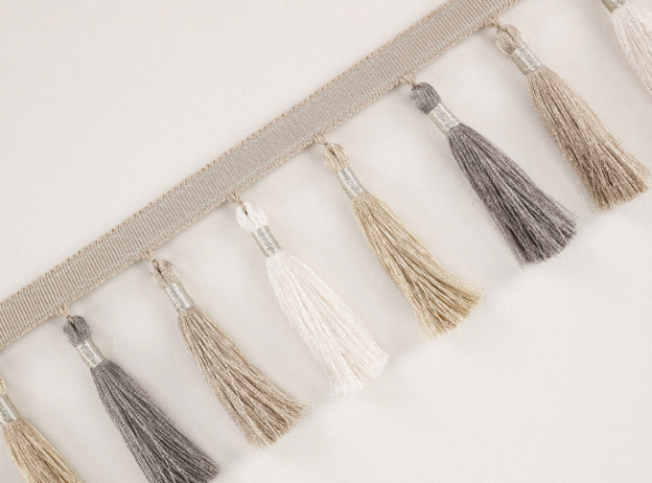 Tassel Fringe Gris by Temperley London x Romo