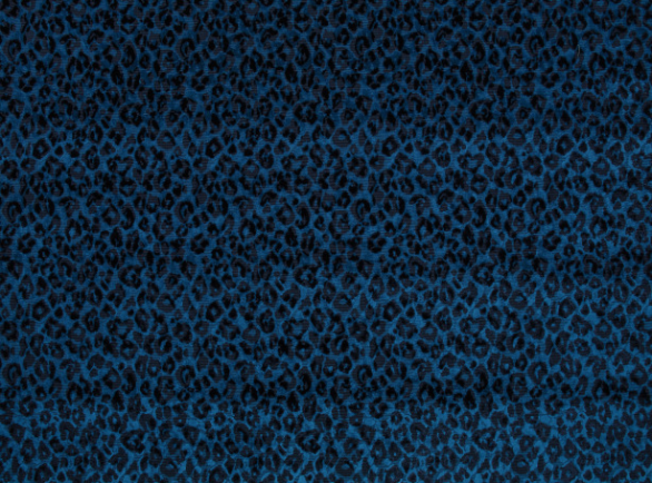 Trixie Cobalt Fabric by Temperley London x Romo