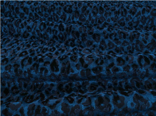 Trixie Cobalt Fabric by Temperley London x Romo