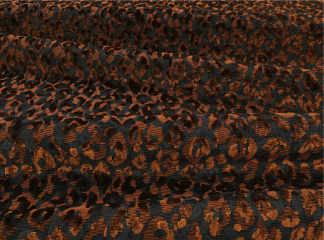 Trixie Sienna Fabric by Temperley London x Romo