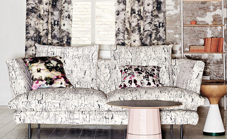 Black Edition Antica Whitewash Fabric