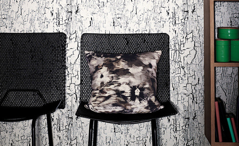 Black Edition Kansai Velvet Indium Fabric