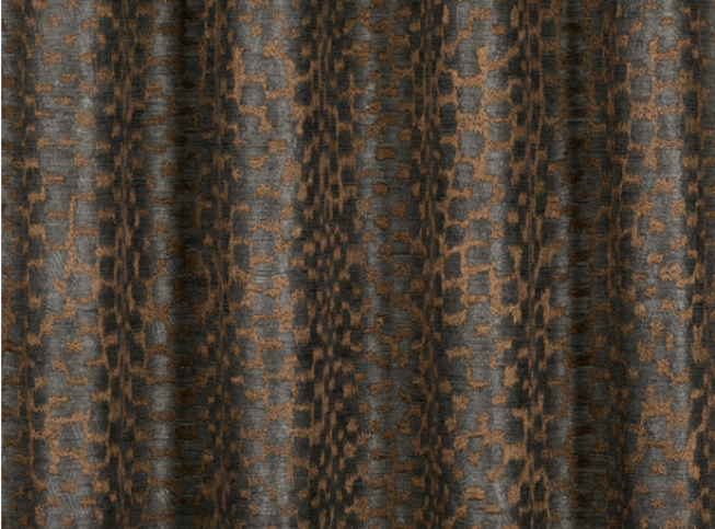 Black Edition Zardozi Copper Fabric