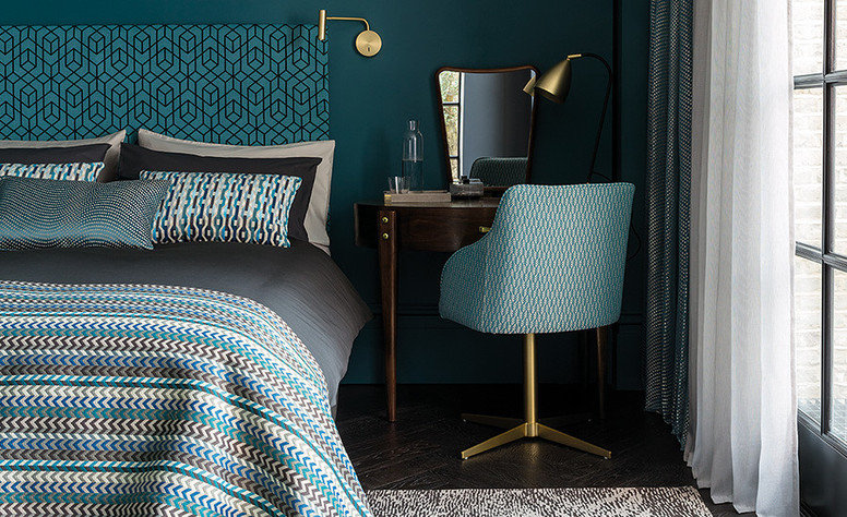 Romo Oxana Peacock Fabric