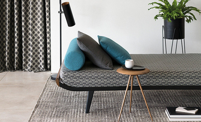 Romo Tino Grey Seal Fabric