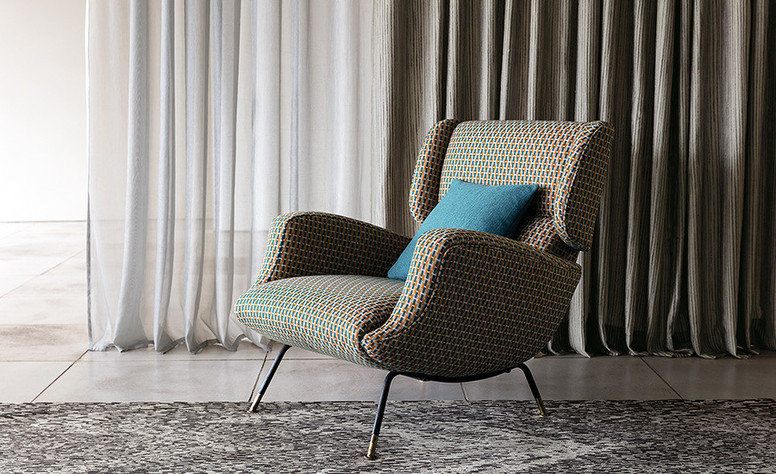 Romo Tino Peking Blue Fabric
