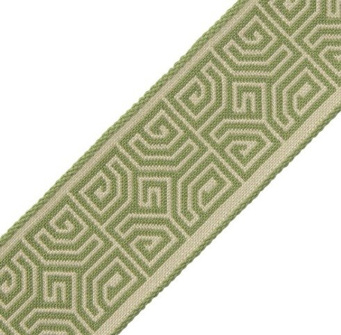 Avocado Inca Aztec Border by Samuel and Sons