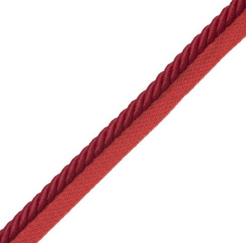 Boysenberry 3/8 inches Saisons Cord with Tape by Samuel and Sons