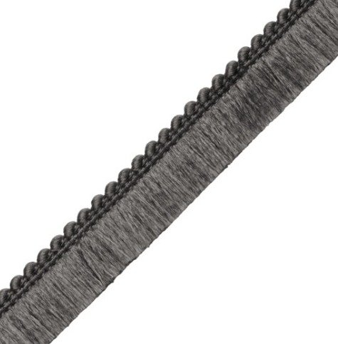 Charcoal Saisons Brush Fringe by Samuel and Sons
