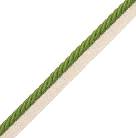 Lime 3/8 inches Saisons Cord with Tape by Samuel and Sons
