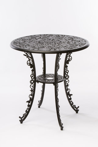 Seletti Black Round Table