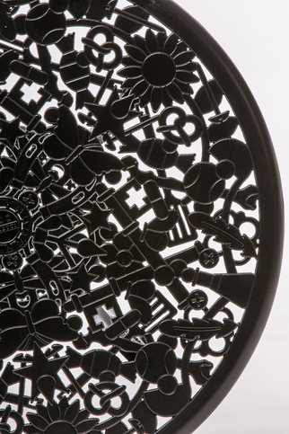 Seletti Black Round Table