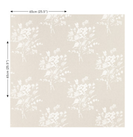 Abloom Birch Fabric by Villa Nova 
