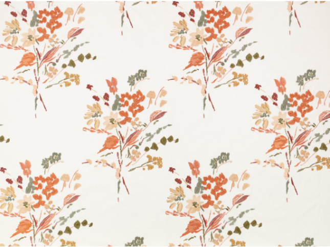 Abloom Saffron Fabric by Villa Nova 