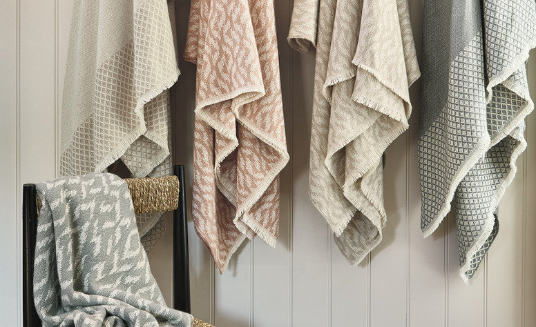 Arden Throw Putty by Villa Nova