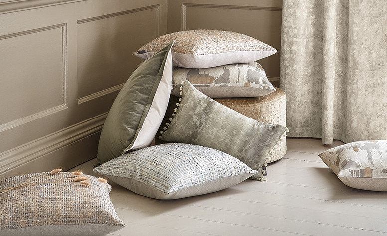 Caldera Cushion Pearl by Villa Nova