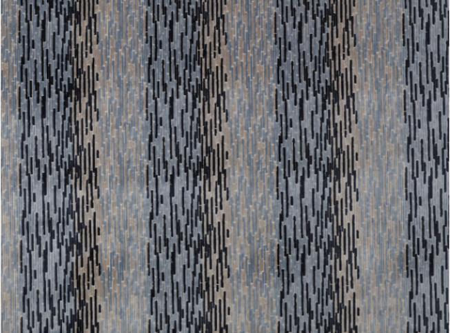 Cally Indigo Fabric by Villa Nova 