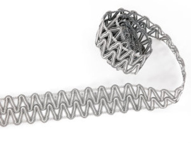 Chevron Braid Chrome By Villa Nova