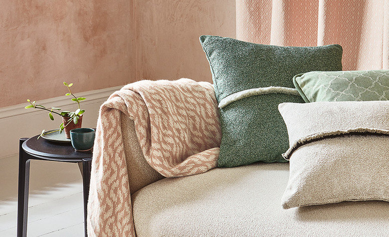 Dorney Putty Fabric by Villa Nova 