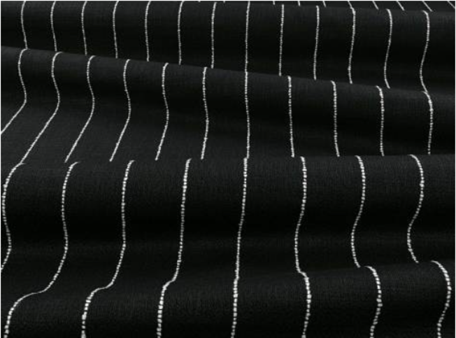 Elbe Onyx Fabric by Villa Nova 