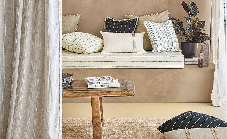 Elbe Onyx Fabric by Villa Nova 